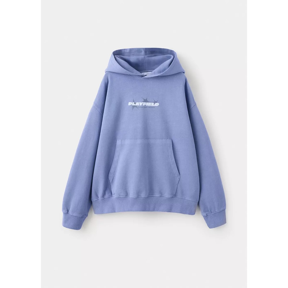 Sweat ballon garment-dyed bleu indigo, MANGO KIDS