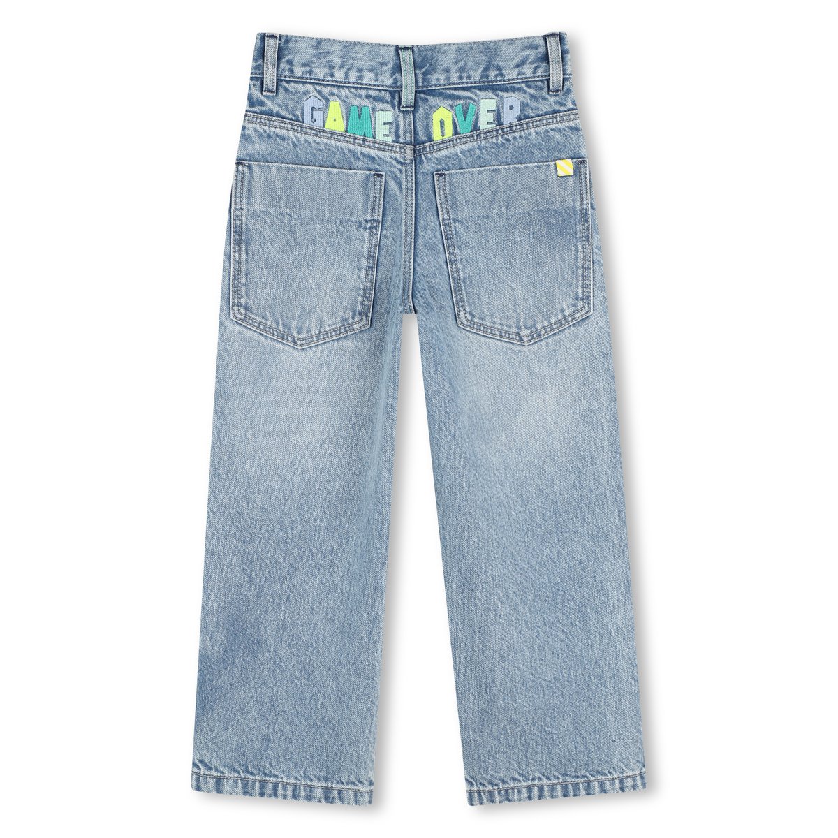 Pantalon en denim double stone+bleach, BILLIEBLUSH