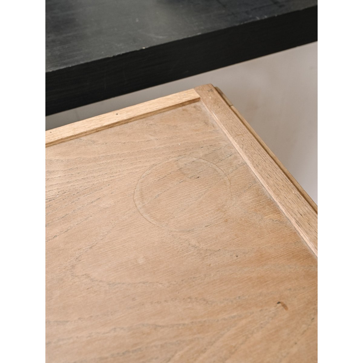 Secrétaire sur-mesure effet marqueterie Honoré N°229 - Bon état bois clair, DEBONGOUT