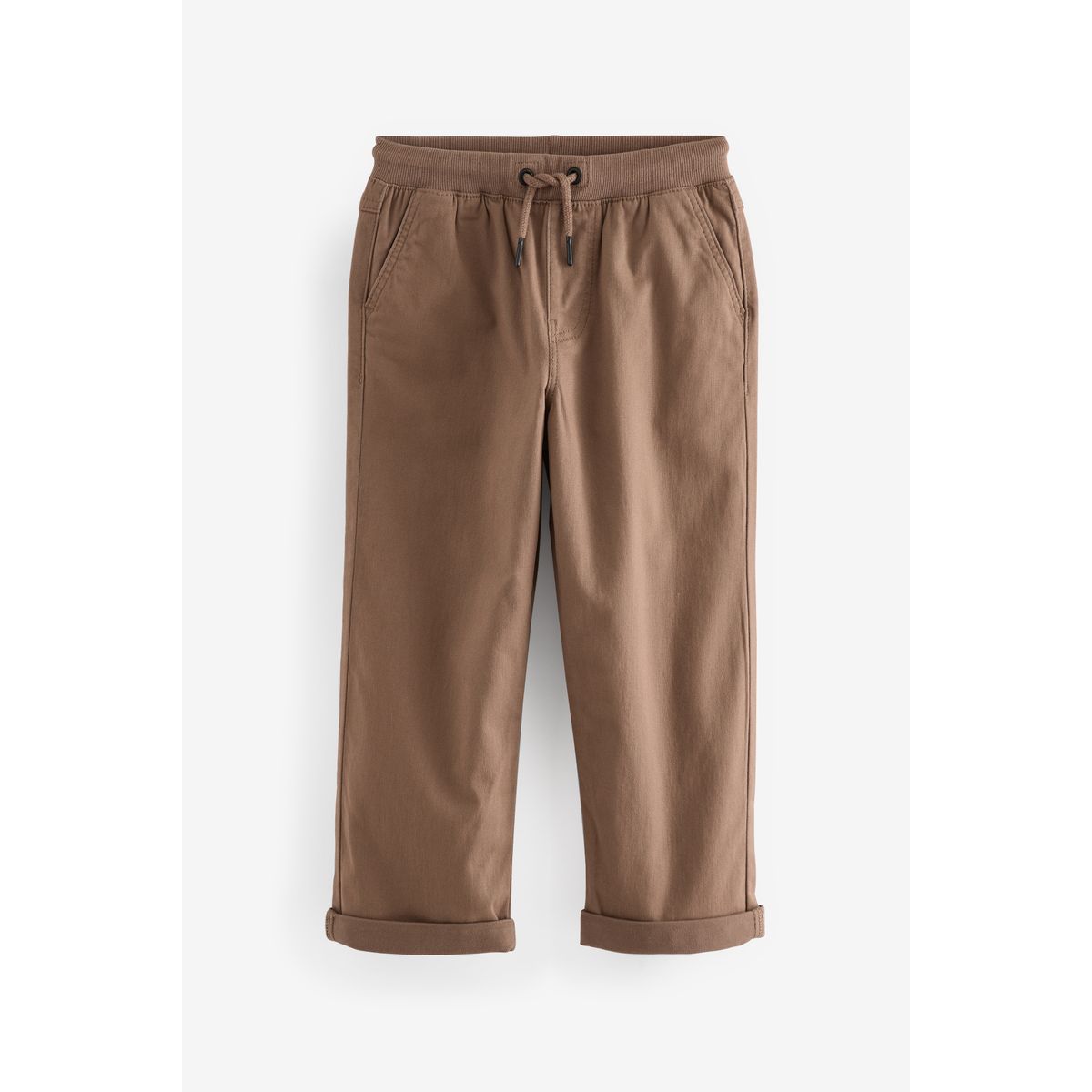 Pantalon à la taille côteuse marron fauve, NEXT