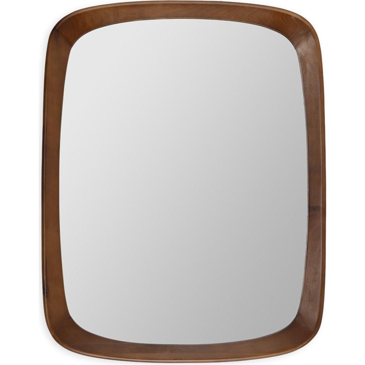 Miroir en bois de bouleau brun, RECOLLECTION