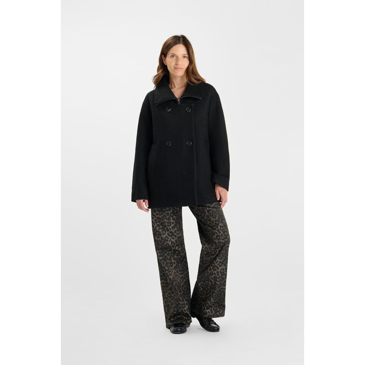 Manteau ETAN black, LE TEMPS DES CERISES