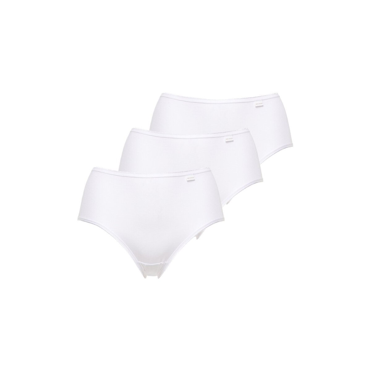 Lot de 3 slips Simplement Coton bio blanc + blanc + blanc, SANS COMPLEXE