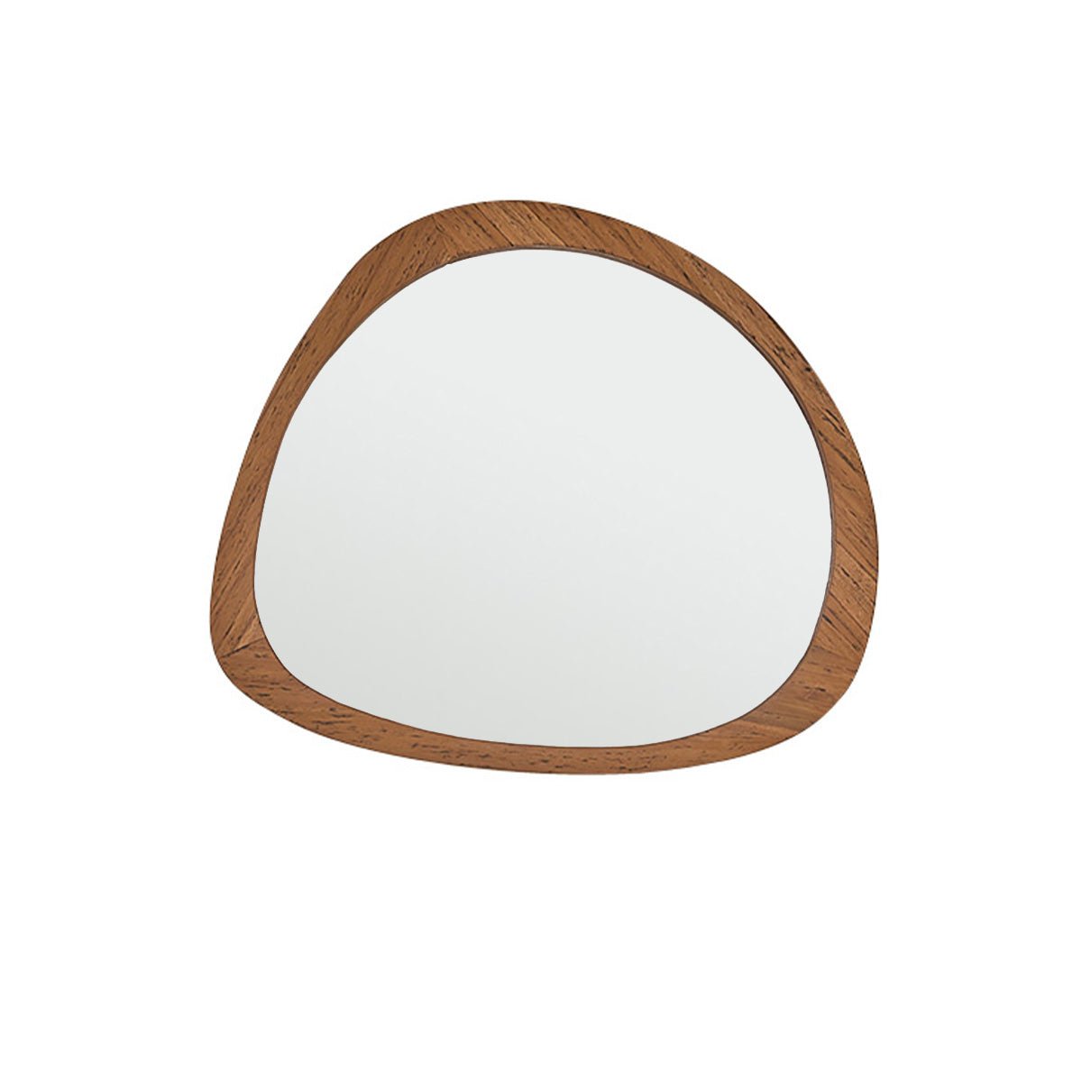Miroir en teck massif recyclé 70x60 cm AUSTIN naturel, BERAH GETAH