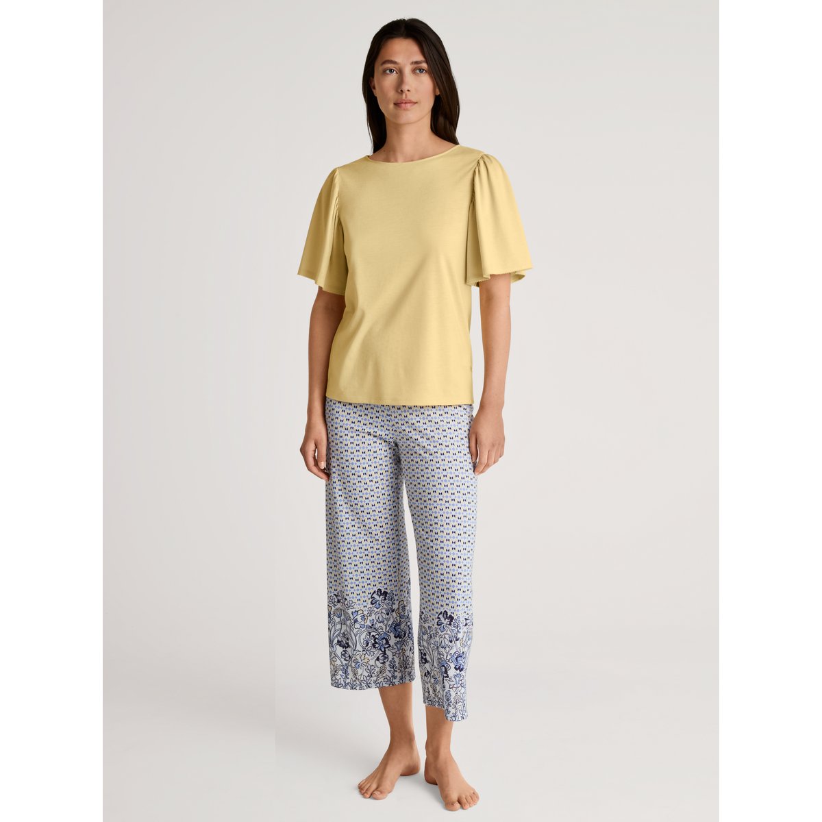 Pantalon 7/8 Coton FAVOURITES JOY paille, CALIDA