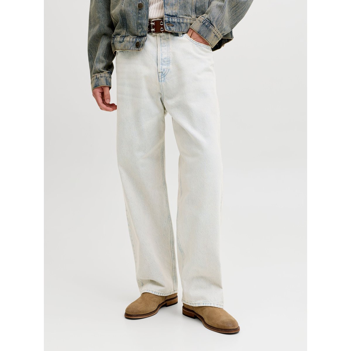 Jean Baggy Fit blue denim, JACK & JONES