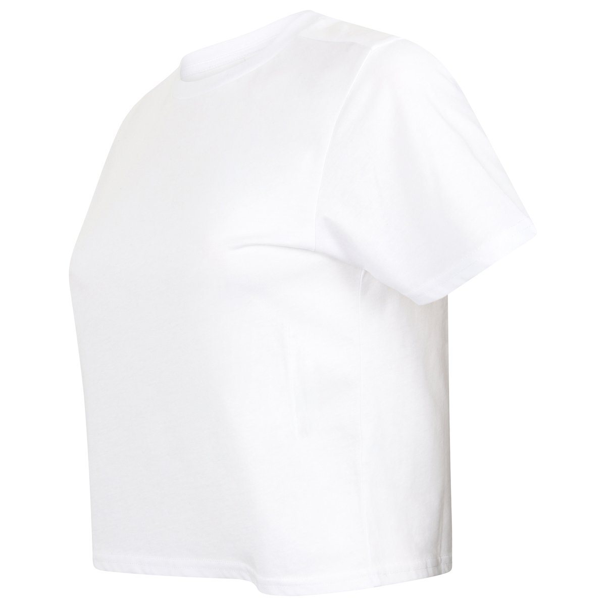 T-shirt court BOXY blanc, SKINNI FIT