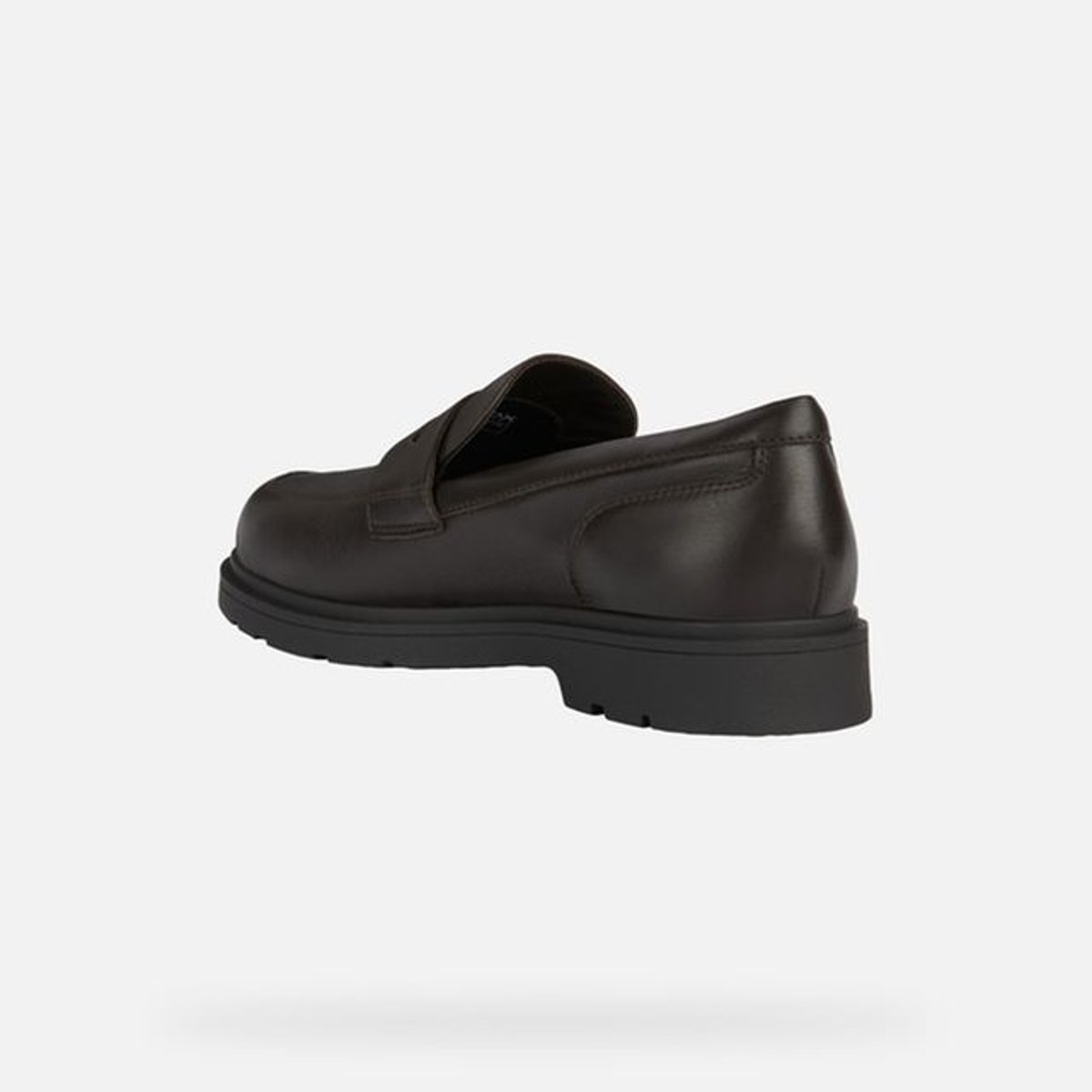 Moccasins U SPHERICA EC1 brun foncé, GEOX