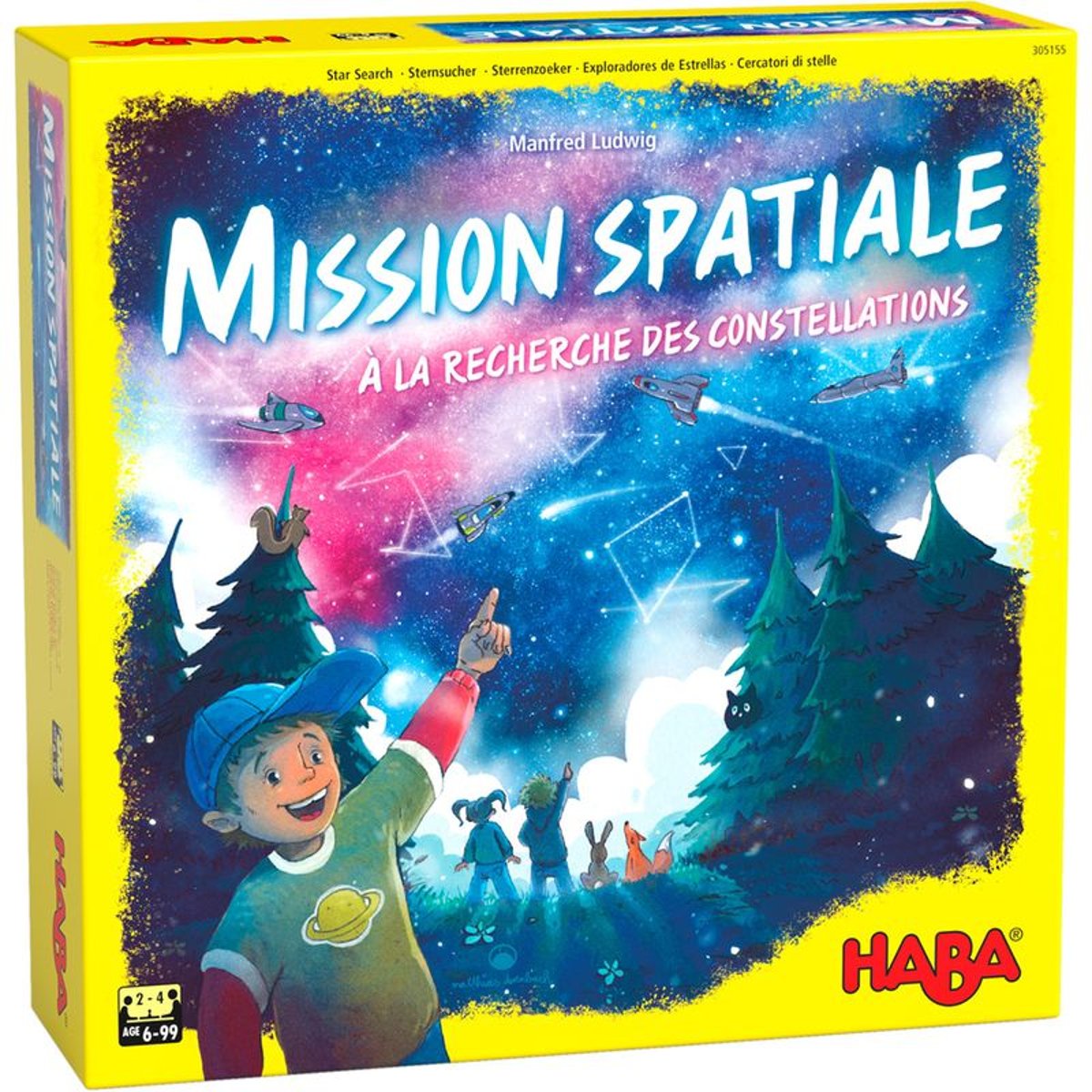 Mission Spatiale couleur unique, HABA