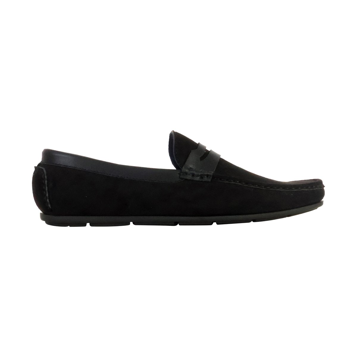 Mocassin Basse à Enfiler noir, ENZO MARCONI