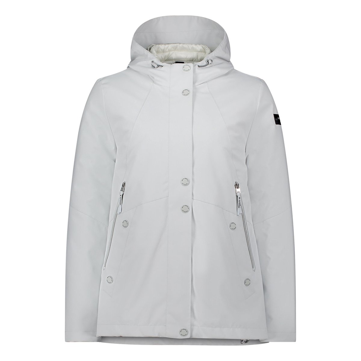 Veste outdoor à capuche glacier white, BETTY BARCLAY