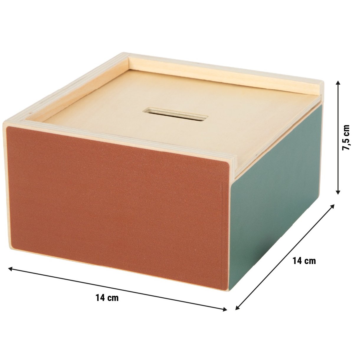 Jeu d'encastrement Montessori beige, SMALL FOOT COMPANY