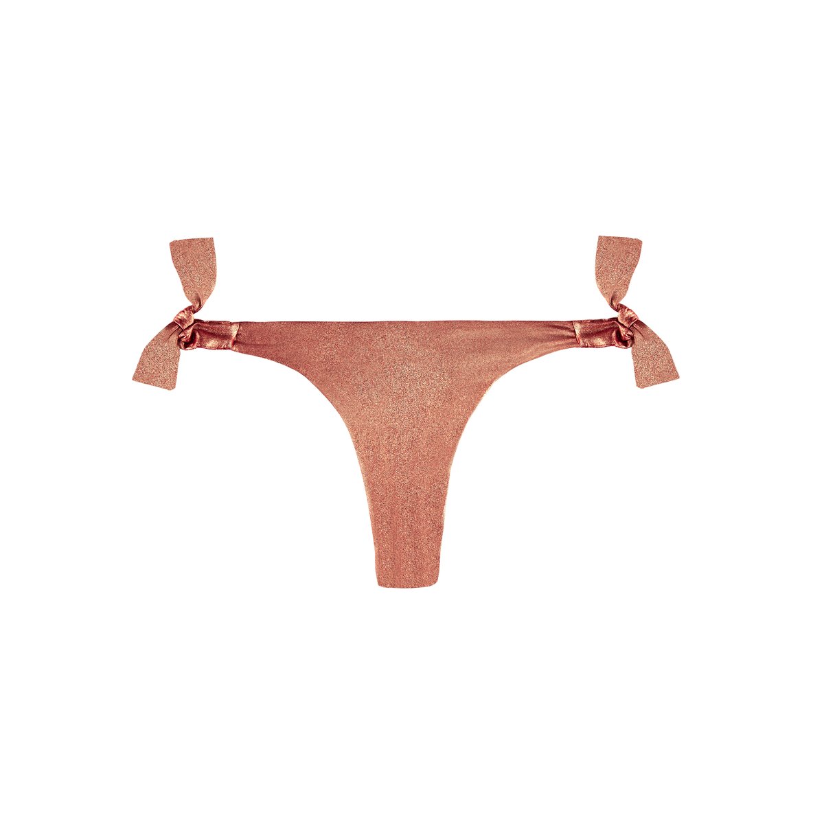 Bas de maillot de bain Tanga Sunlight Glow rouge cuivre, AUBADE