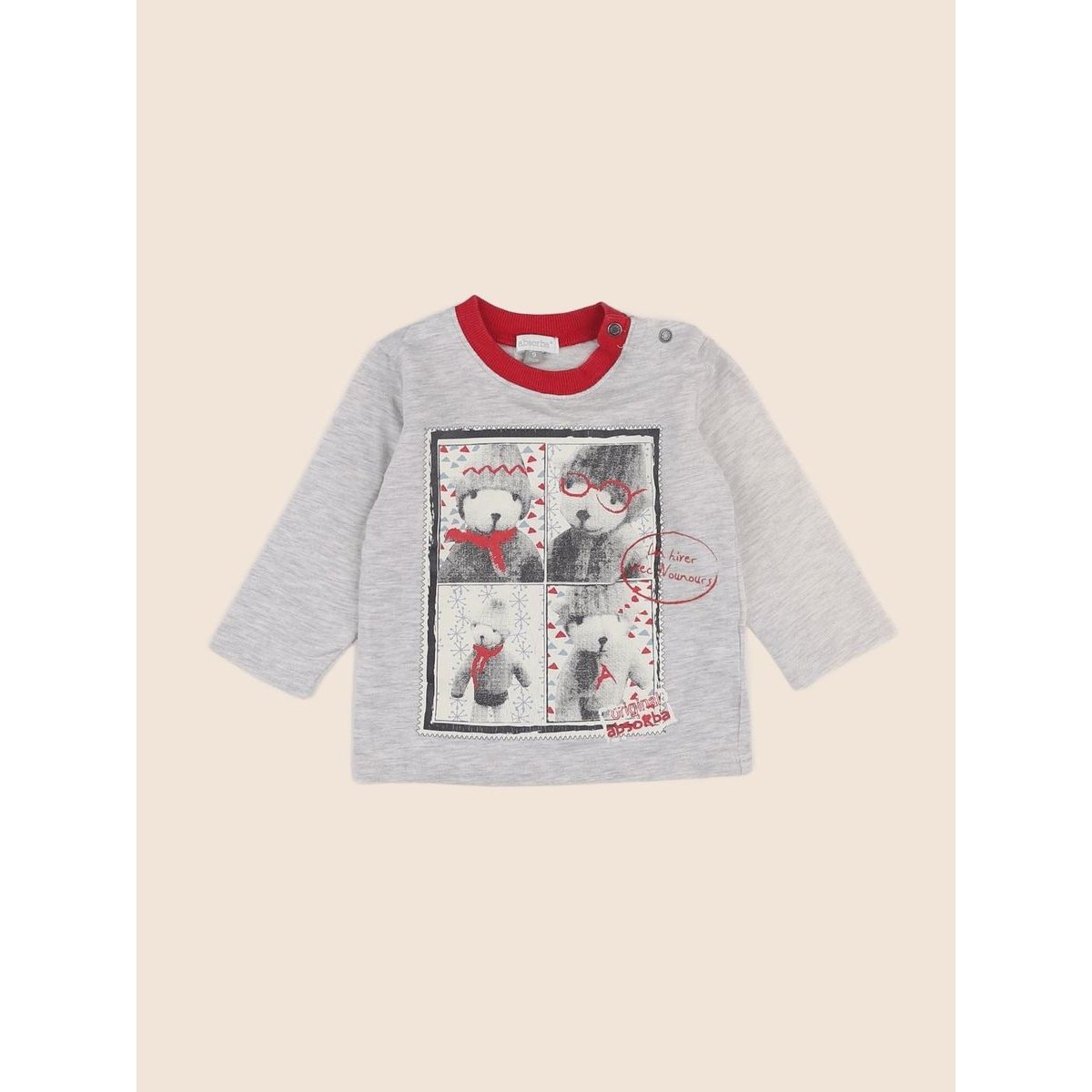 Tee-shirt - Très bon état gris, ABSORBA