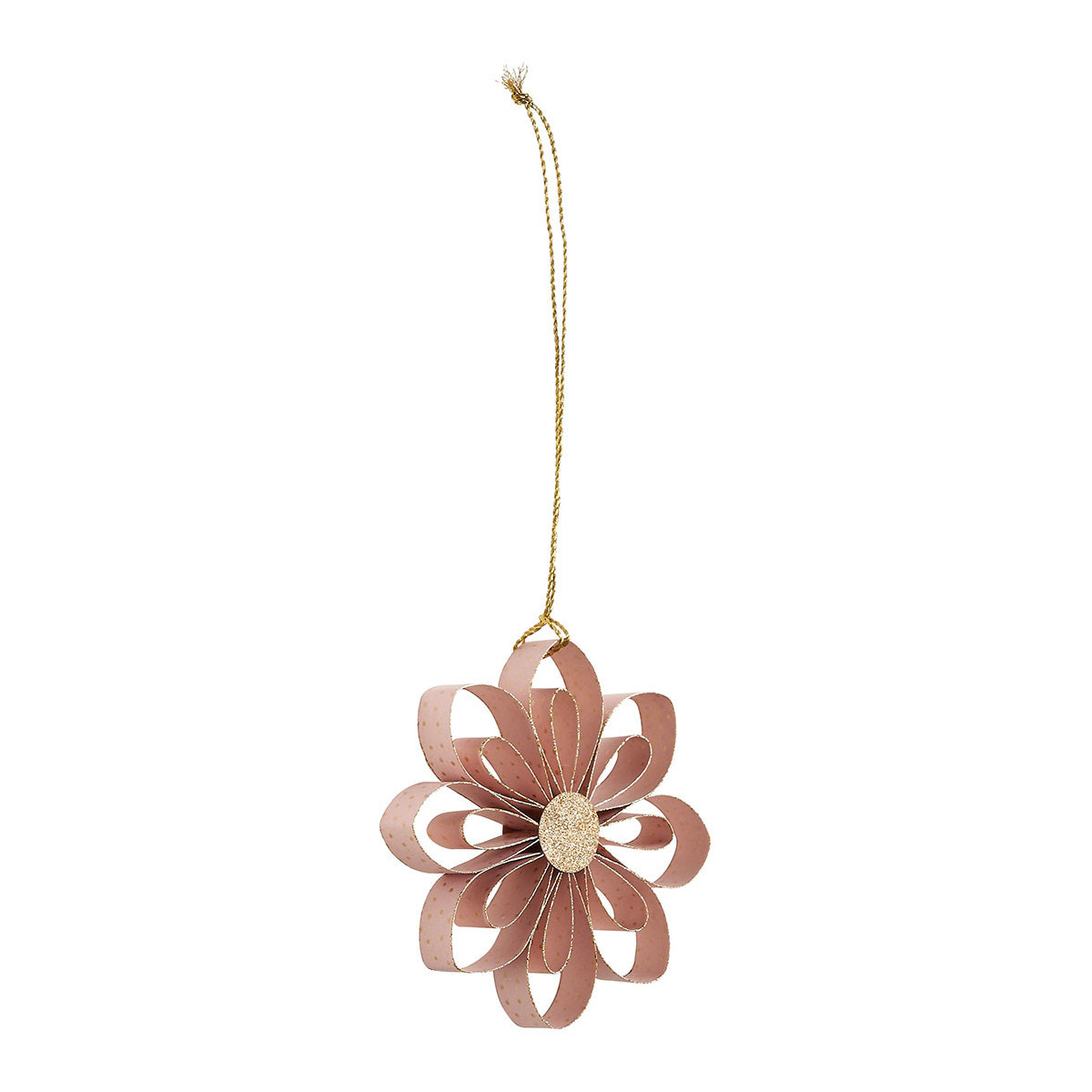 Décoration papier pliable - Rose rose, MATHILDE M
