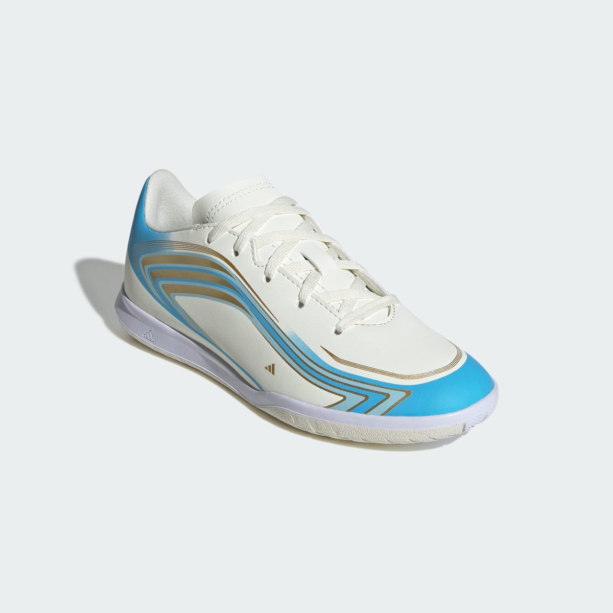 Chaussure De Football F50 Messi Club Indoor Enfants Chaussure De Football F50 Messi Club Indoor Enfants ivory / semi blue burst / icey blue, adidas Performance