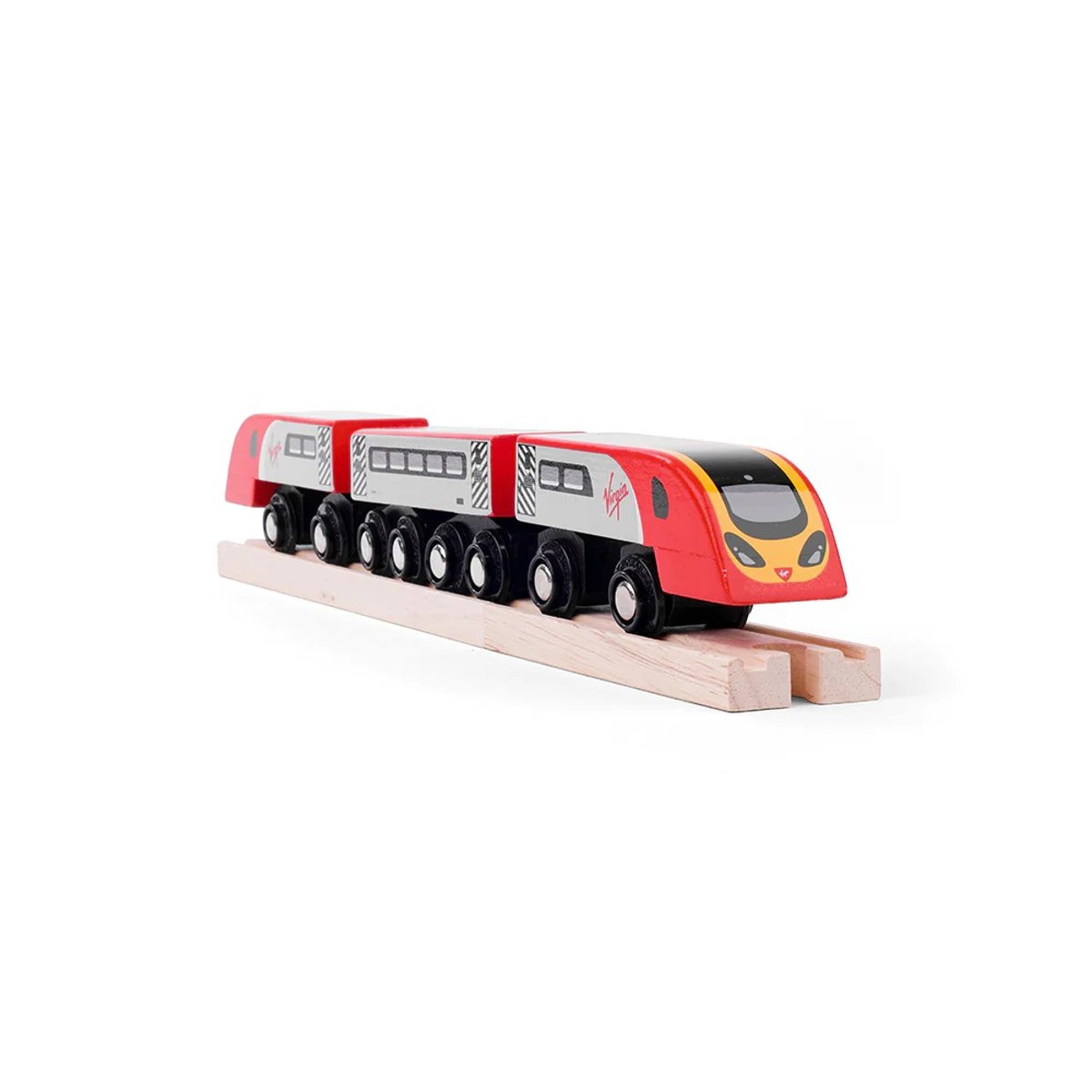 Train Virgin Pendolino rouge, BIGJIGS