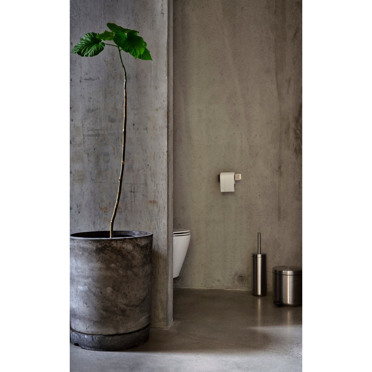 Porte-papier toilette UME acier, ZONE DENMARK