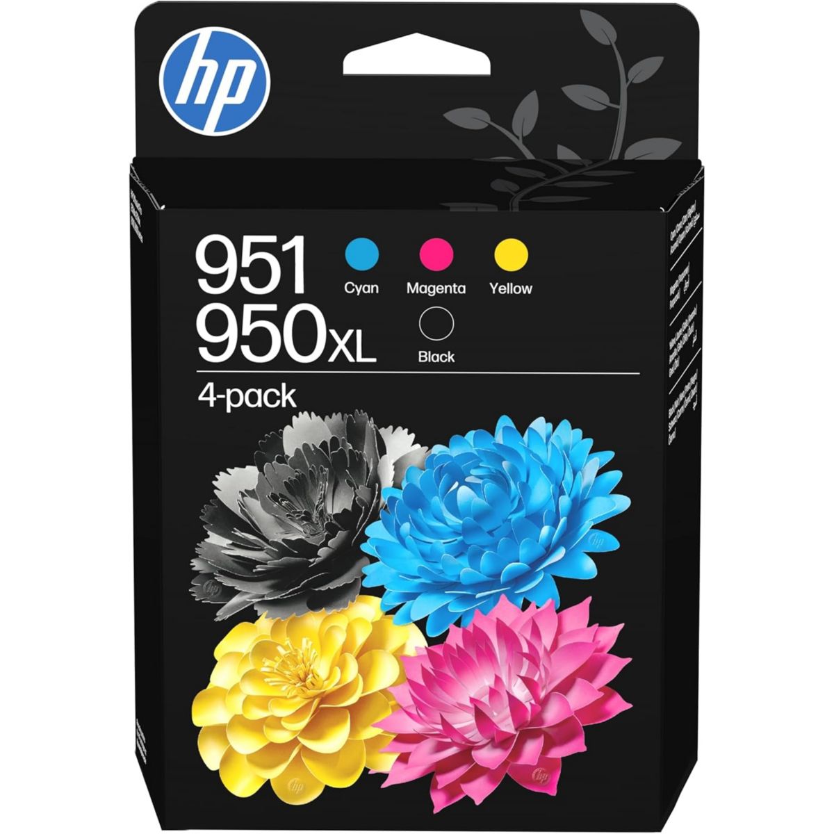Cartouche d'encre 950XL Noir/951XL 3 Couleurs couleur unique, HP