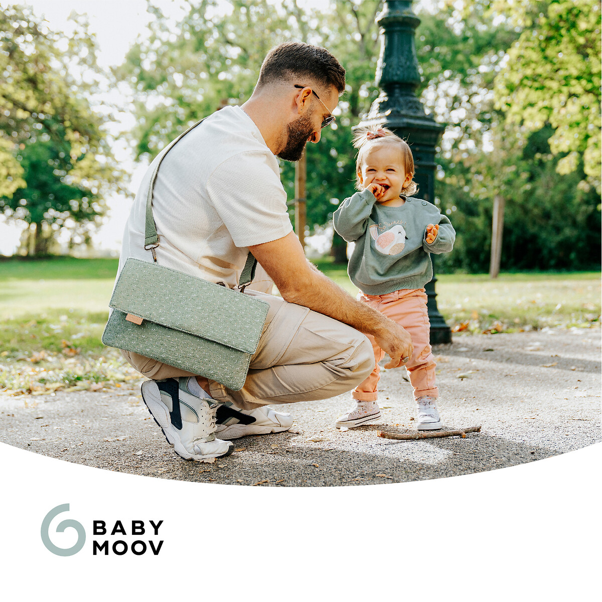 Saco muda-fraldas Day to Day bag verde, BABYMOOV