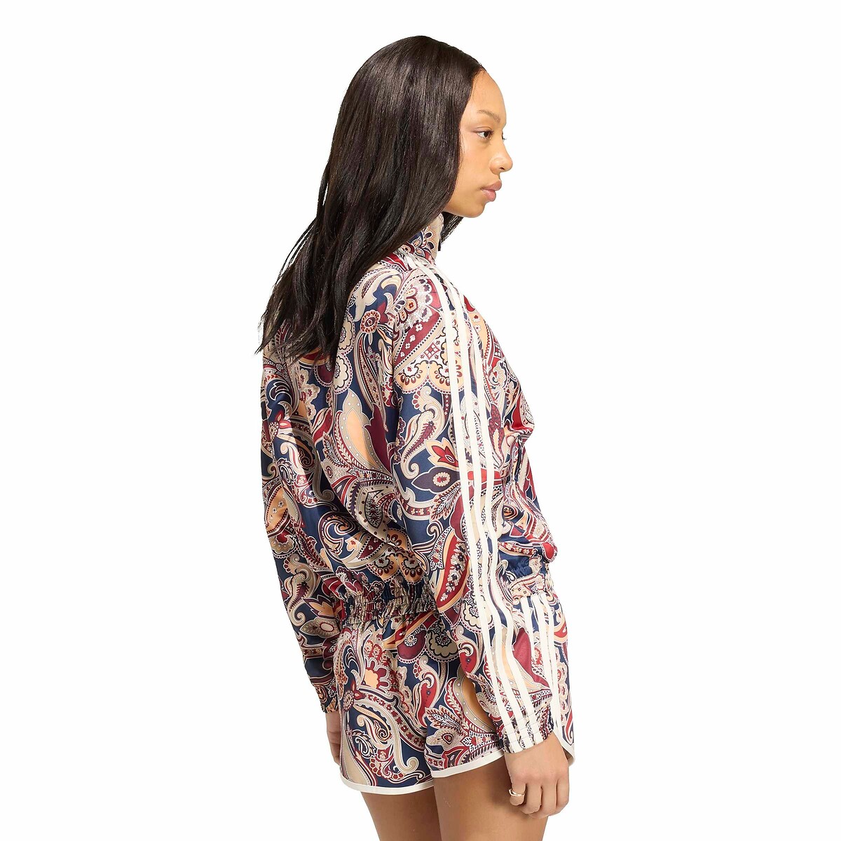 Veste zippée imprimée liberty FIREBIRD imprimé rouge/bleu, adidas Originals