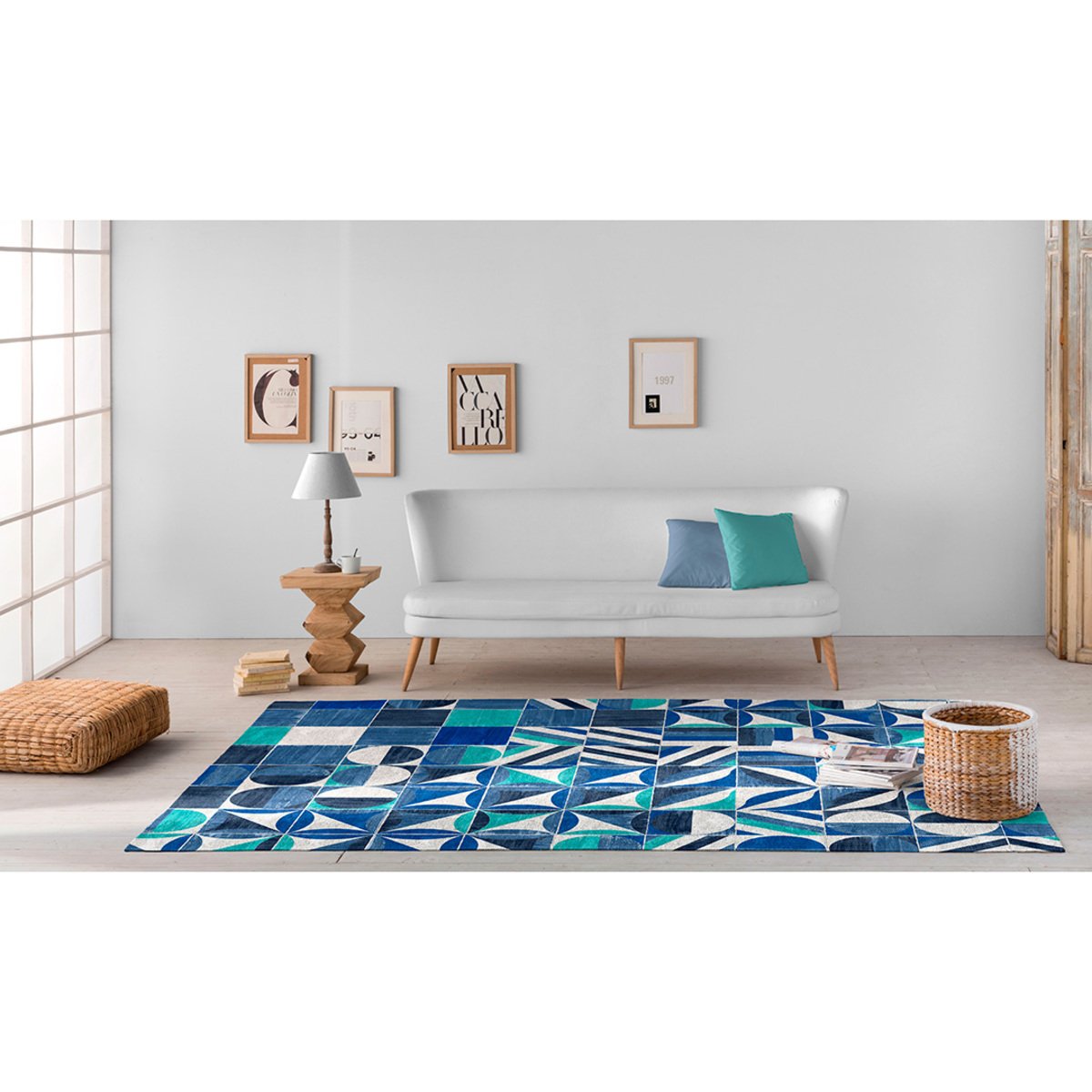Tapis de salon KINLEY multicolore, NAF NAF HOME