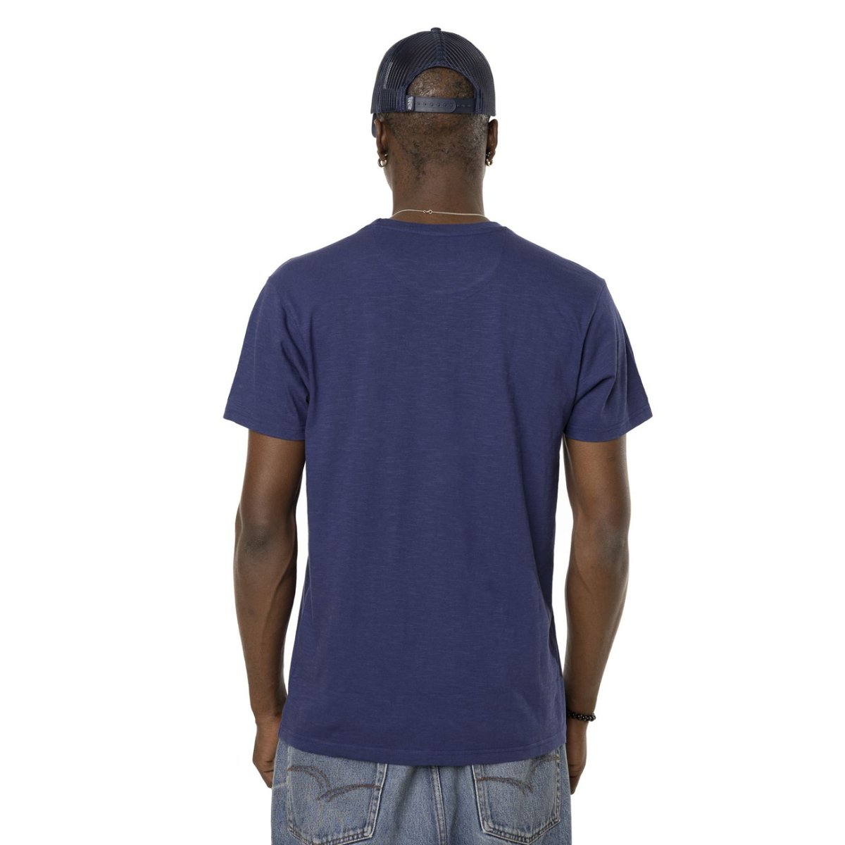Tee shirt en coton Moto GP blanc/orange/bleu, VON DUTCH