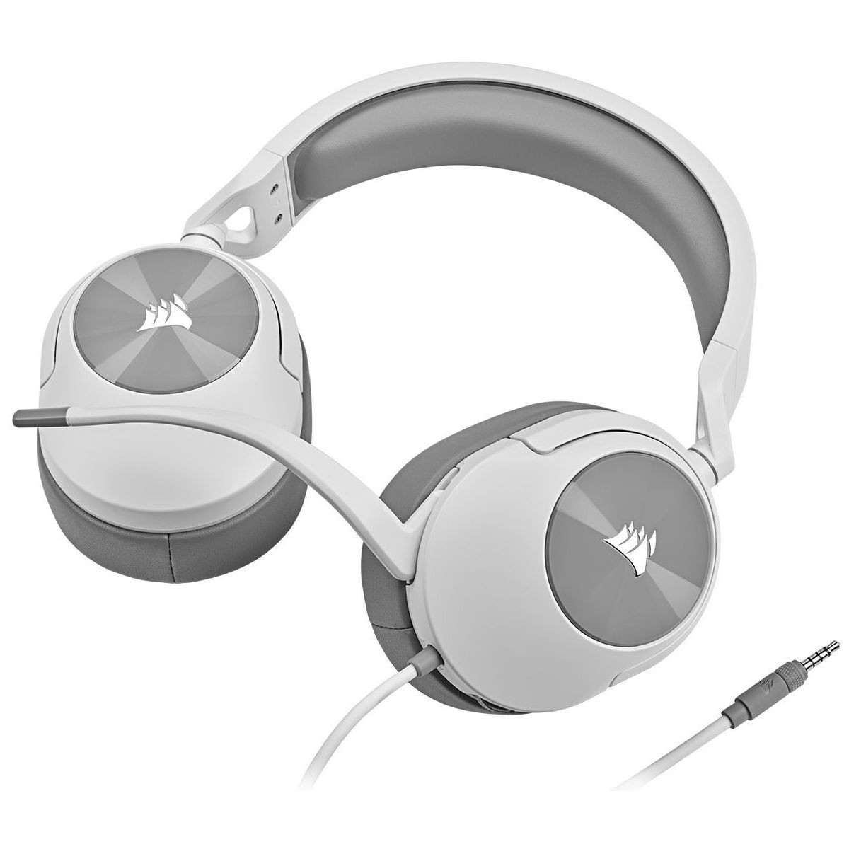 Casque gamer HS55 Stereo Headset white couleur unique, CORSAIR