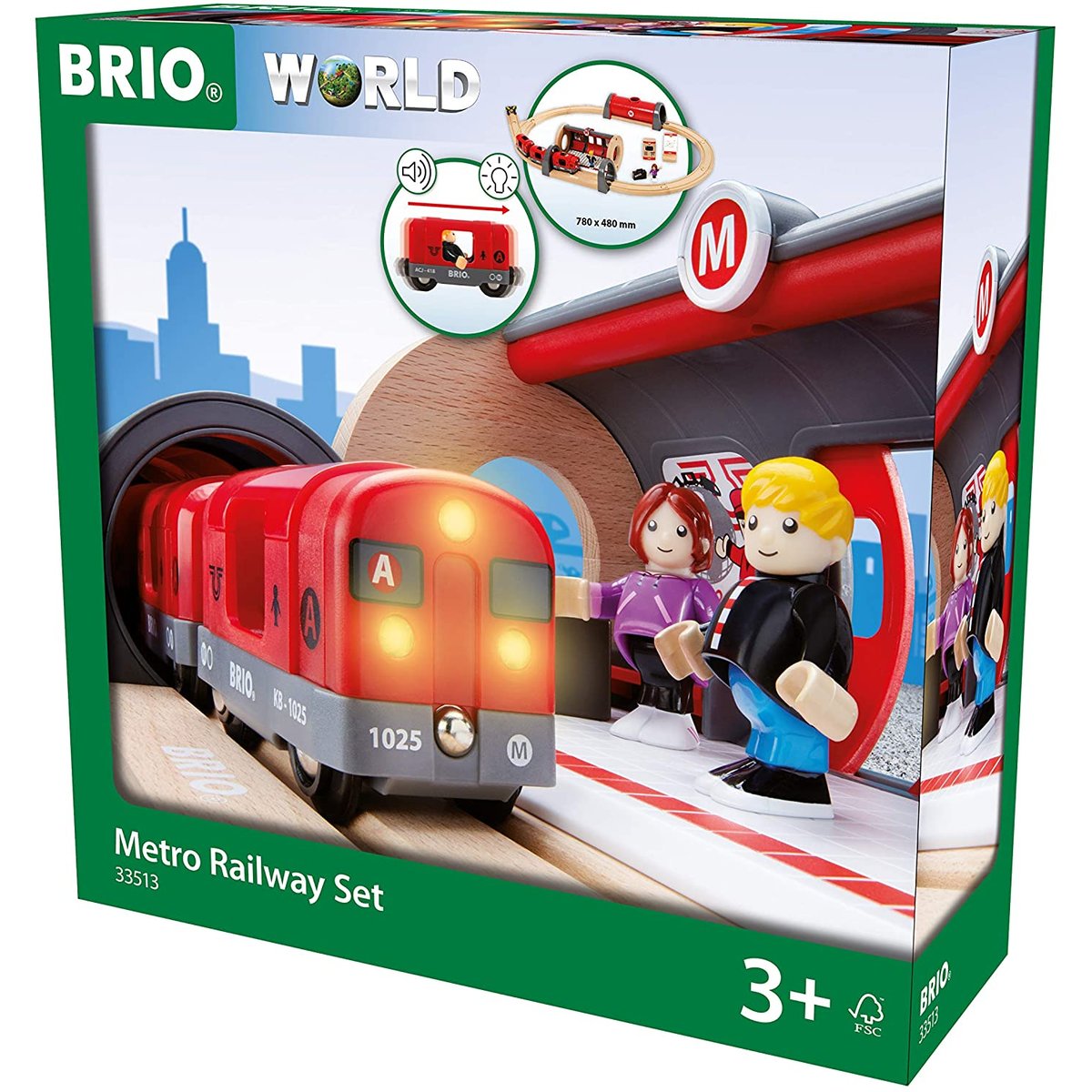 Circuit Métro rouge, BRIO