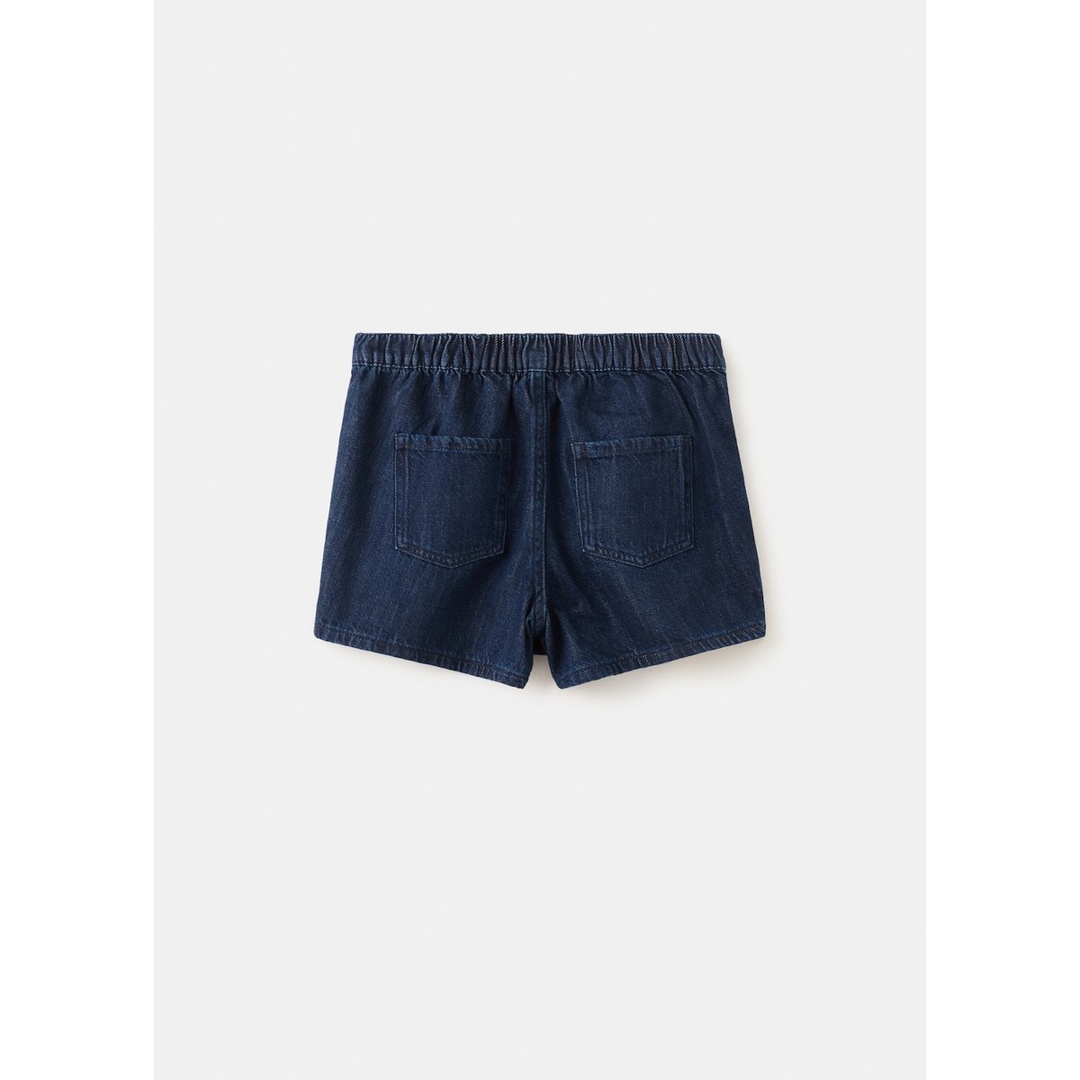 Jupe short en jean bleu foncé, MANGO KIDS