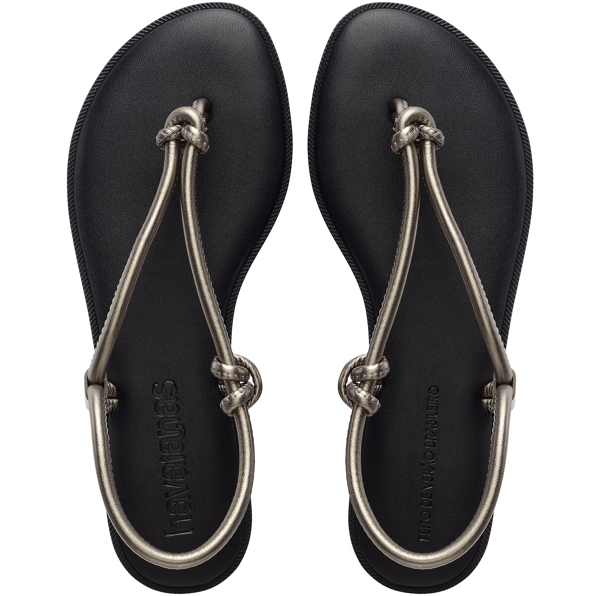 Sandales Una Açai noir, HAVAIANAS