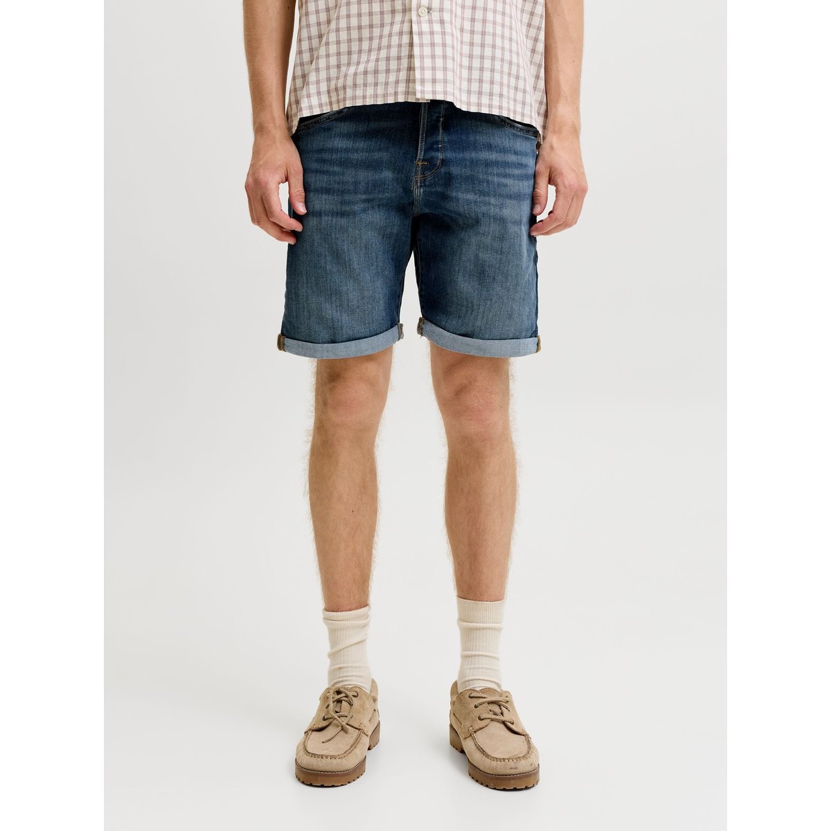 Short En Denim blue denim, JACK & JONES