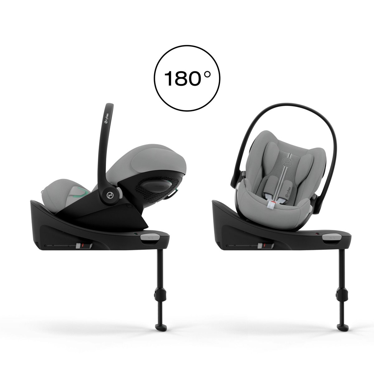 Siège auto Cloud G3 i-Size Tissu Plus gris stone grey, CYBEX