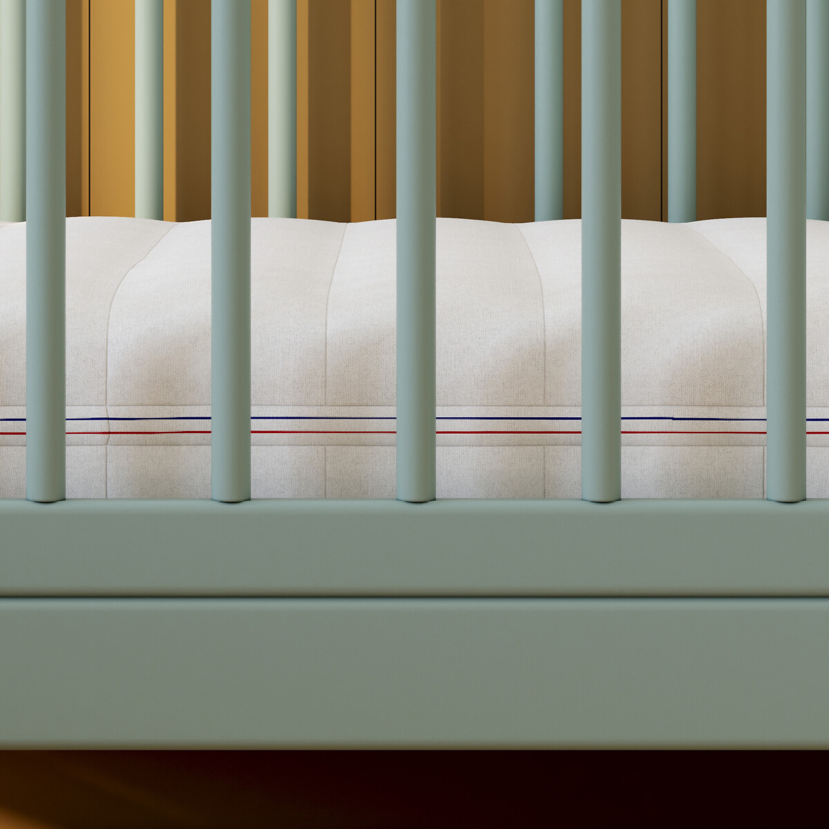 Matelas mousse bébé déhoussable H14 cm blanc, LA REDOUTE INTERIEURS