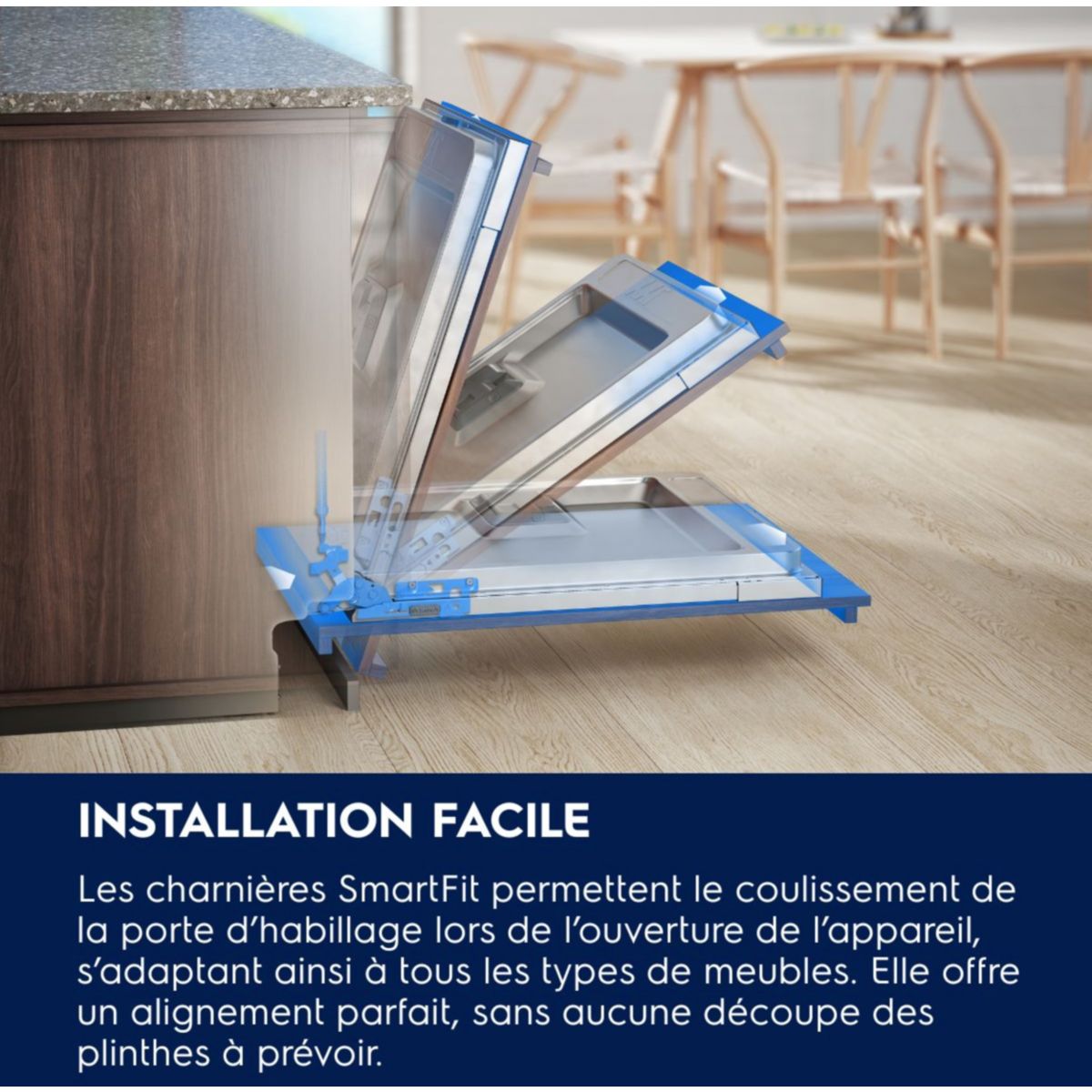 Lave vaisselle encastrable EEQ47310L AirDry couleur unique, ELECTROLUX
