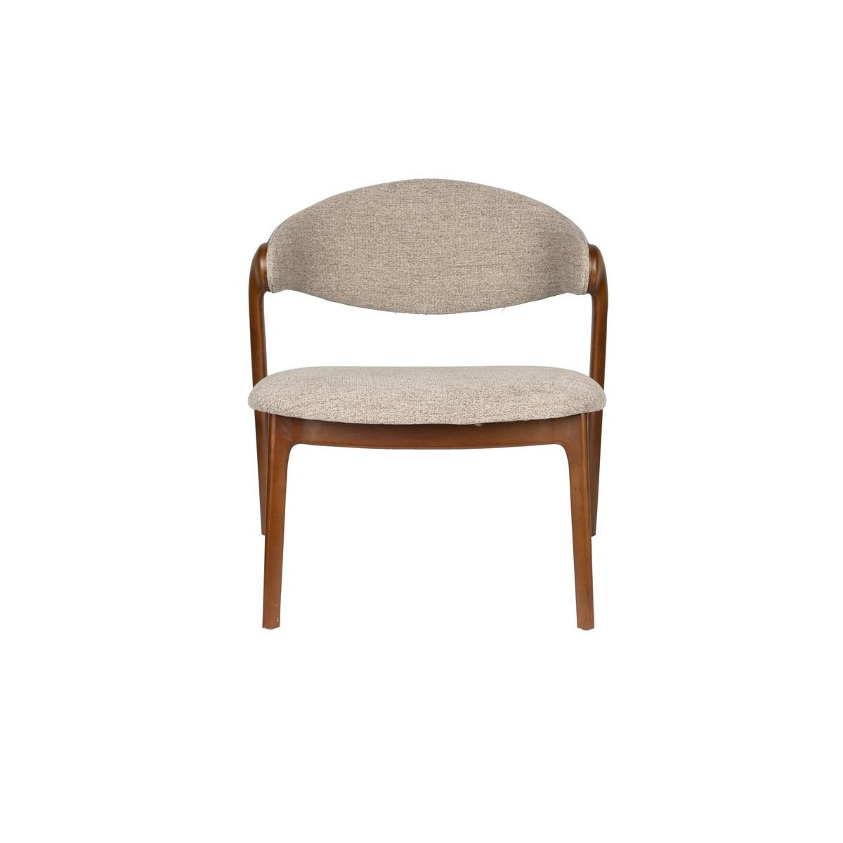 Chaise design en bois (lot de 2), BABIGTON marron, DUTCHBONE
