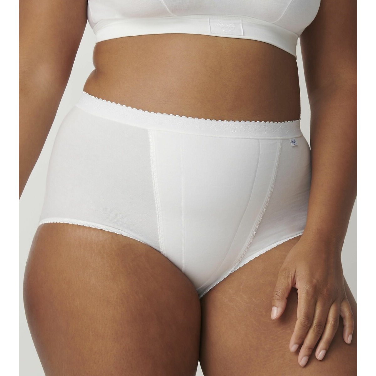 Cueca maxi Control branco, SLOGGI