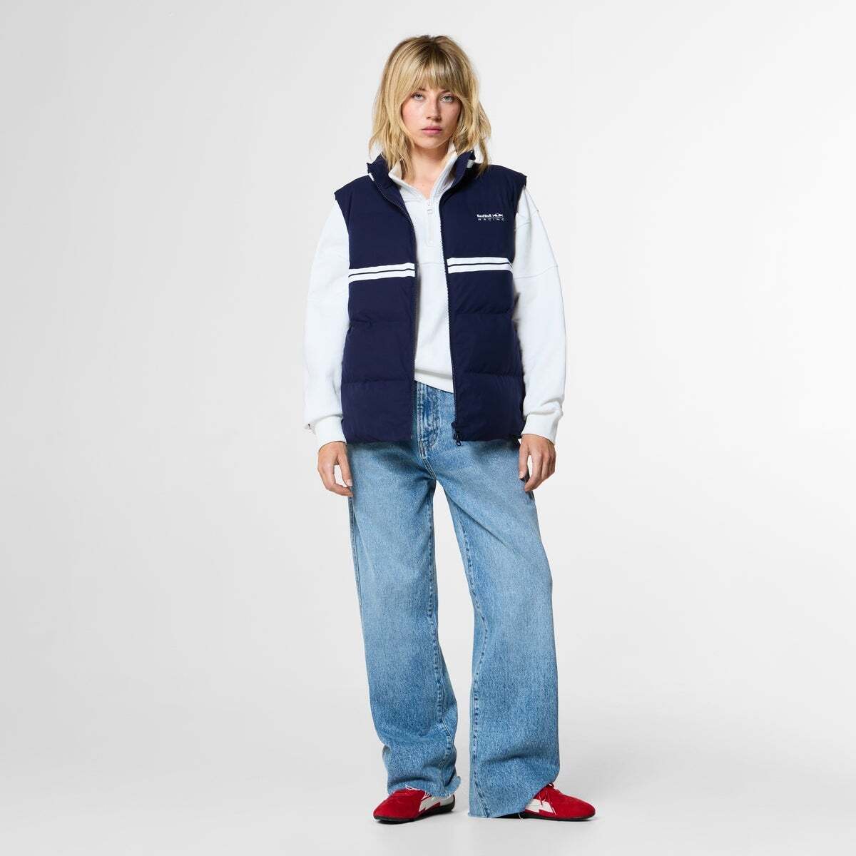 Red Bull Racing Gilet Matelassé À Col Montant marine, PEPE JEANS