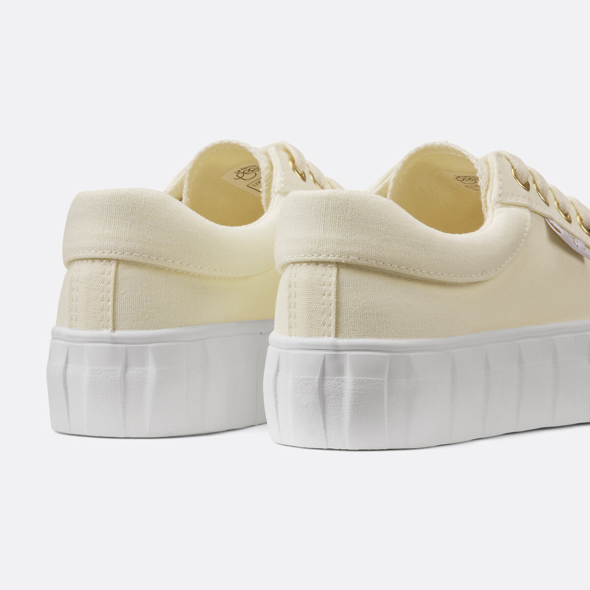 Vic Low Top Trainers beige, LE TEMPS DES CERISES