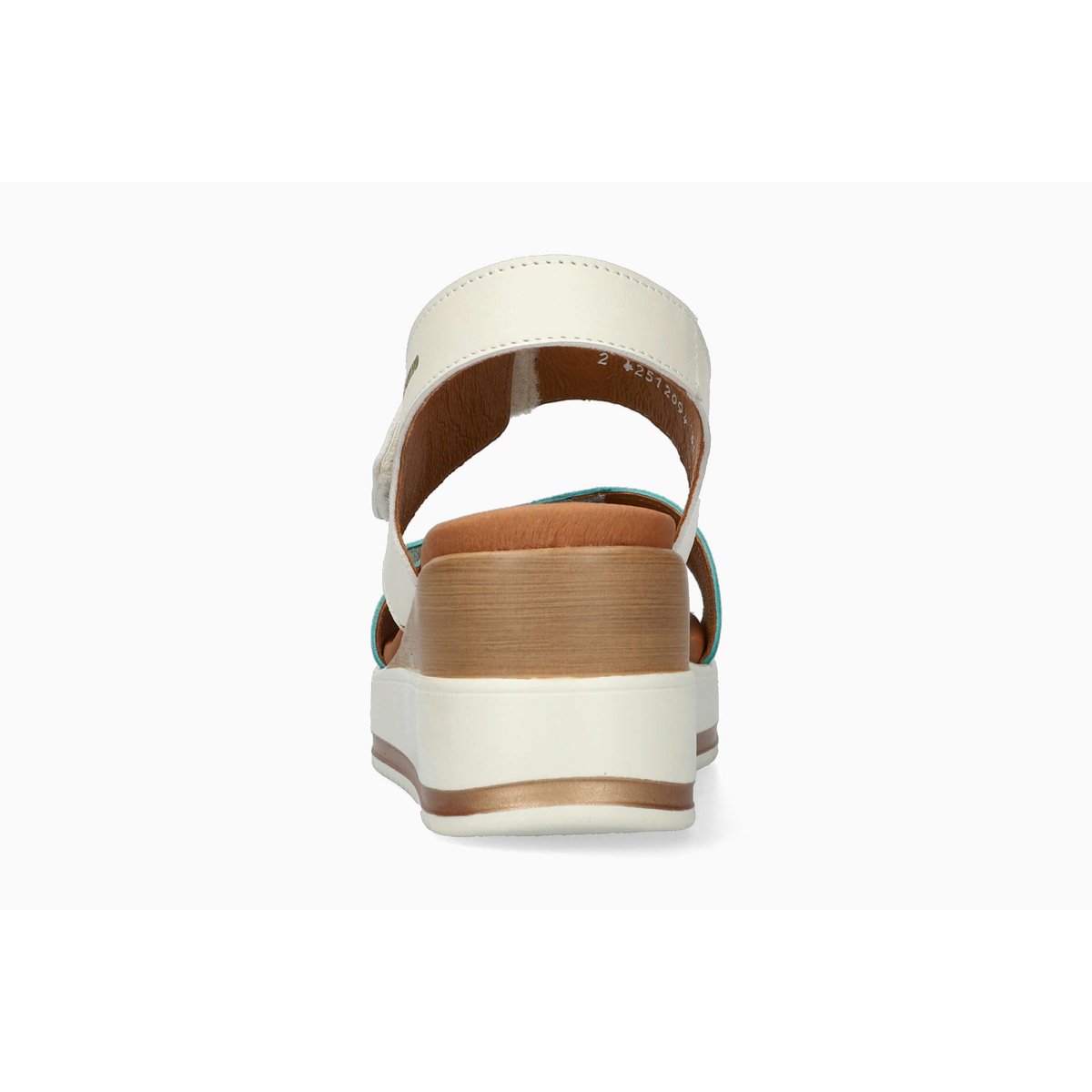 Sandales en cuir SWENA N turquoise 5147, MEPHISTO