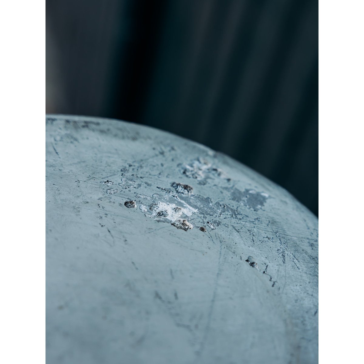 Grande colonne en plâtre Hanna N°736 - Bon état blanc, DEBONGOUT