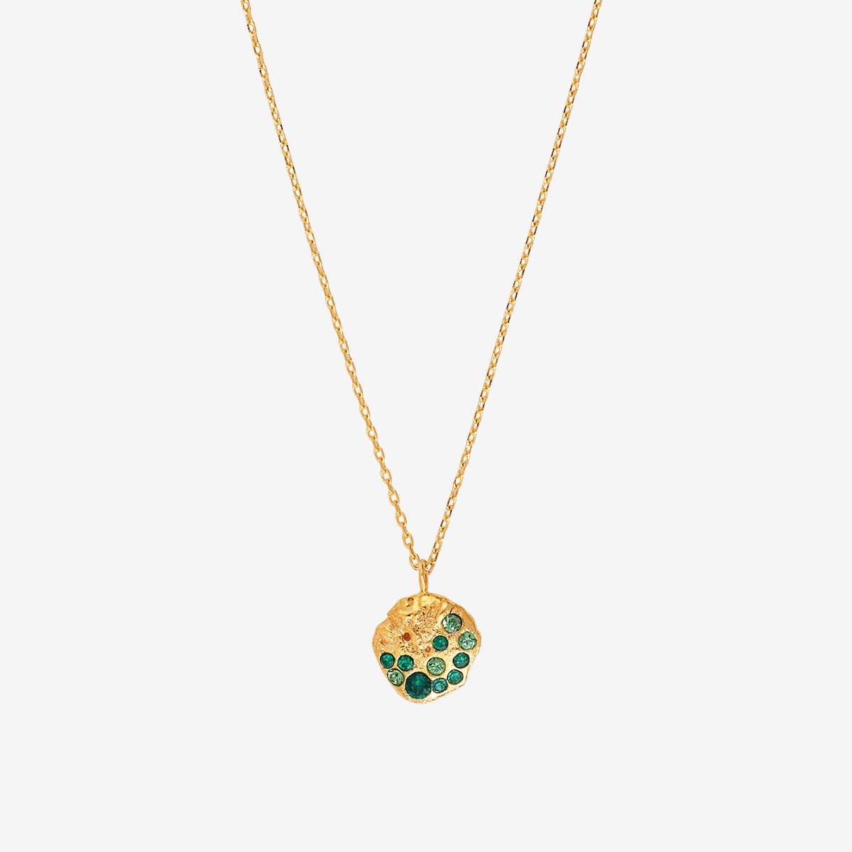 Collier seven vert vert, CAROLINE NAJMAN