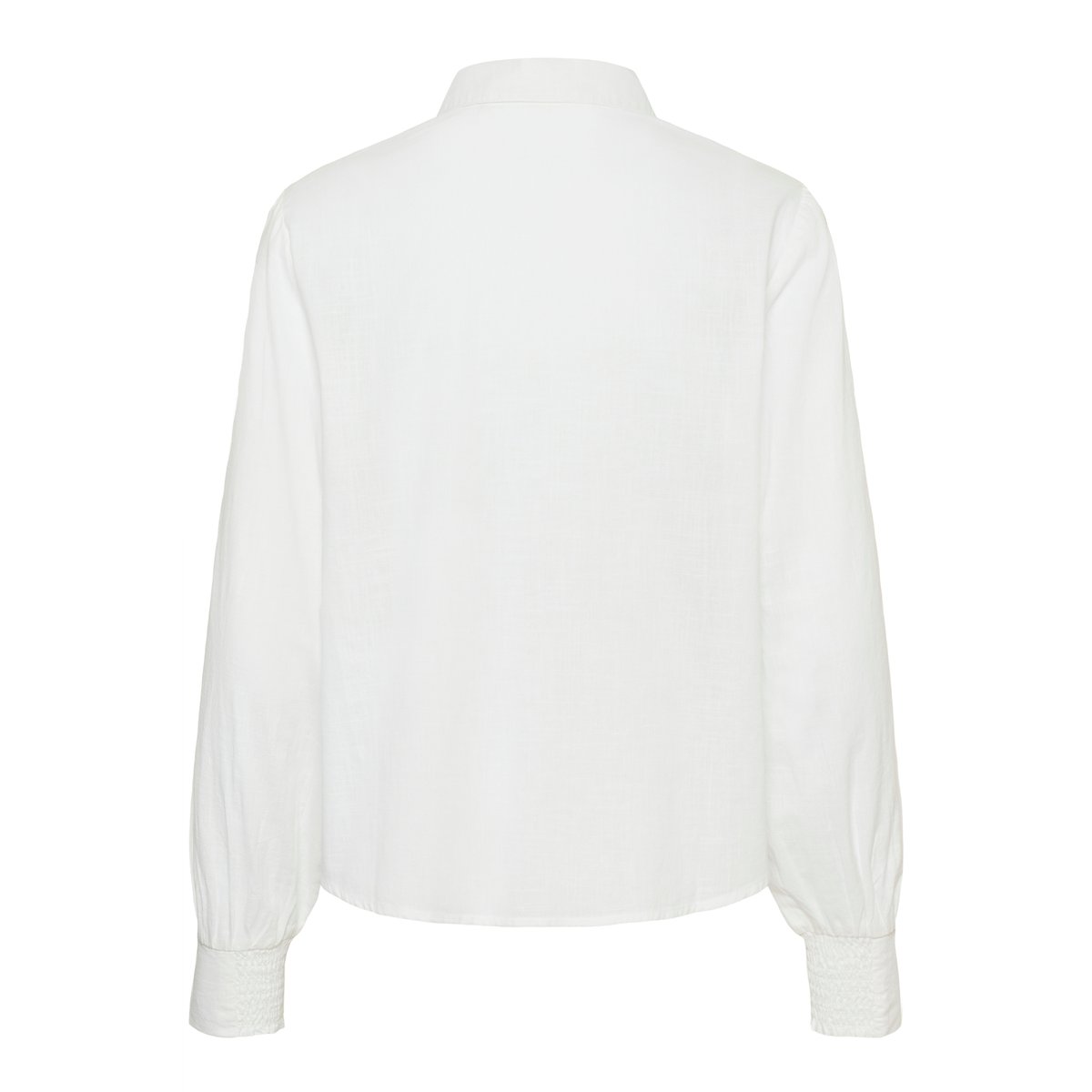 Chemise à manches longues blanc snow white, CREAM