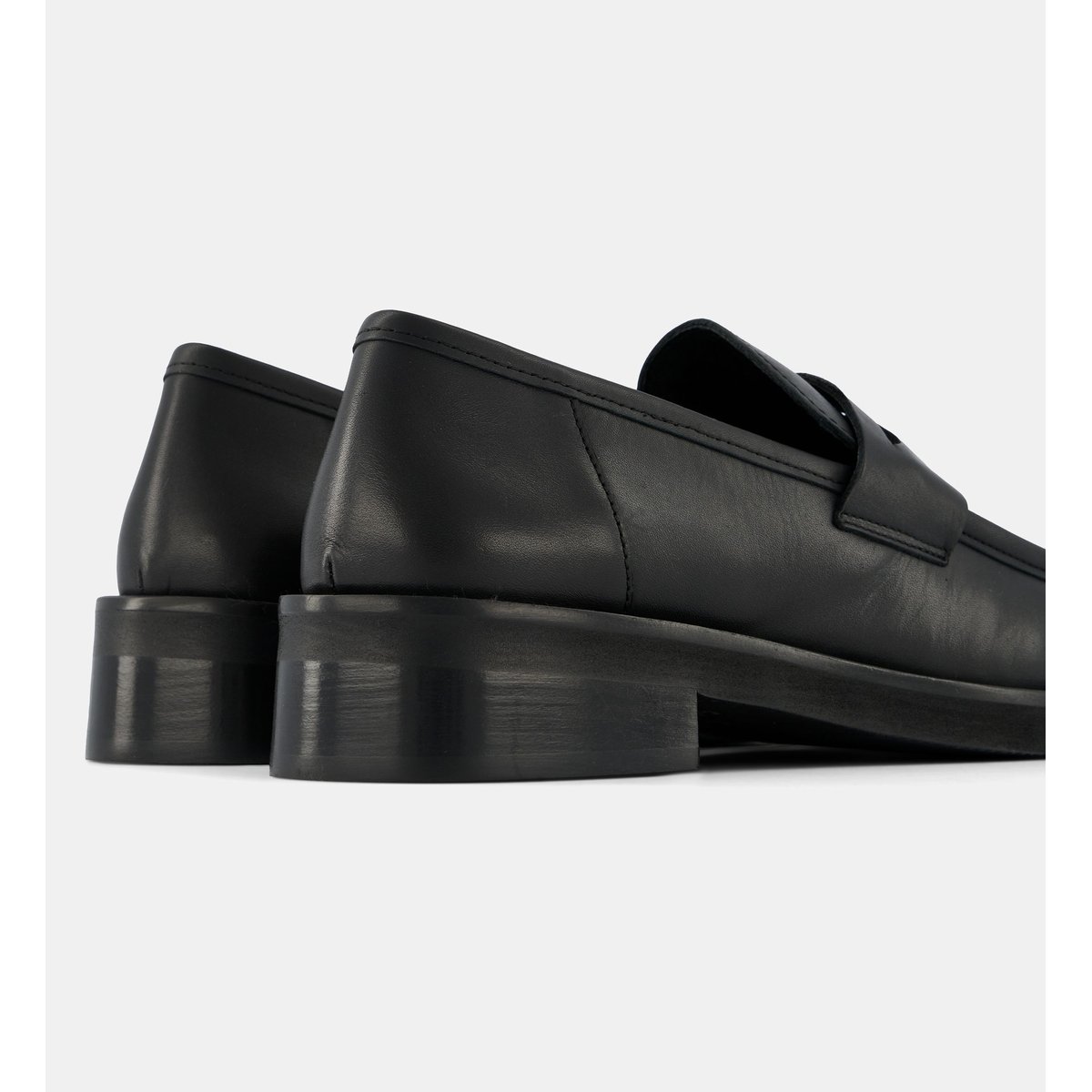 Mocassins carmen cuir ou suède noir, GALERIES LAFAYETTE