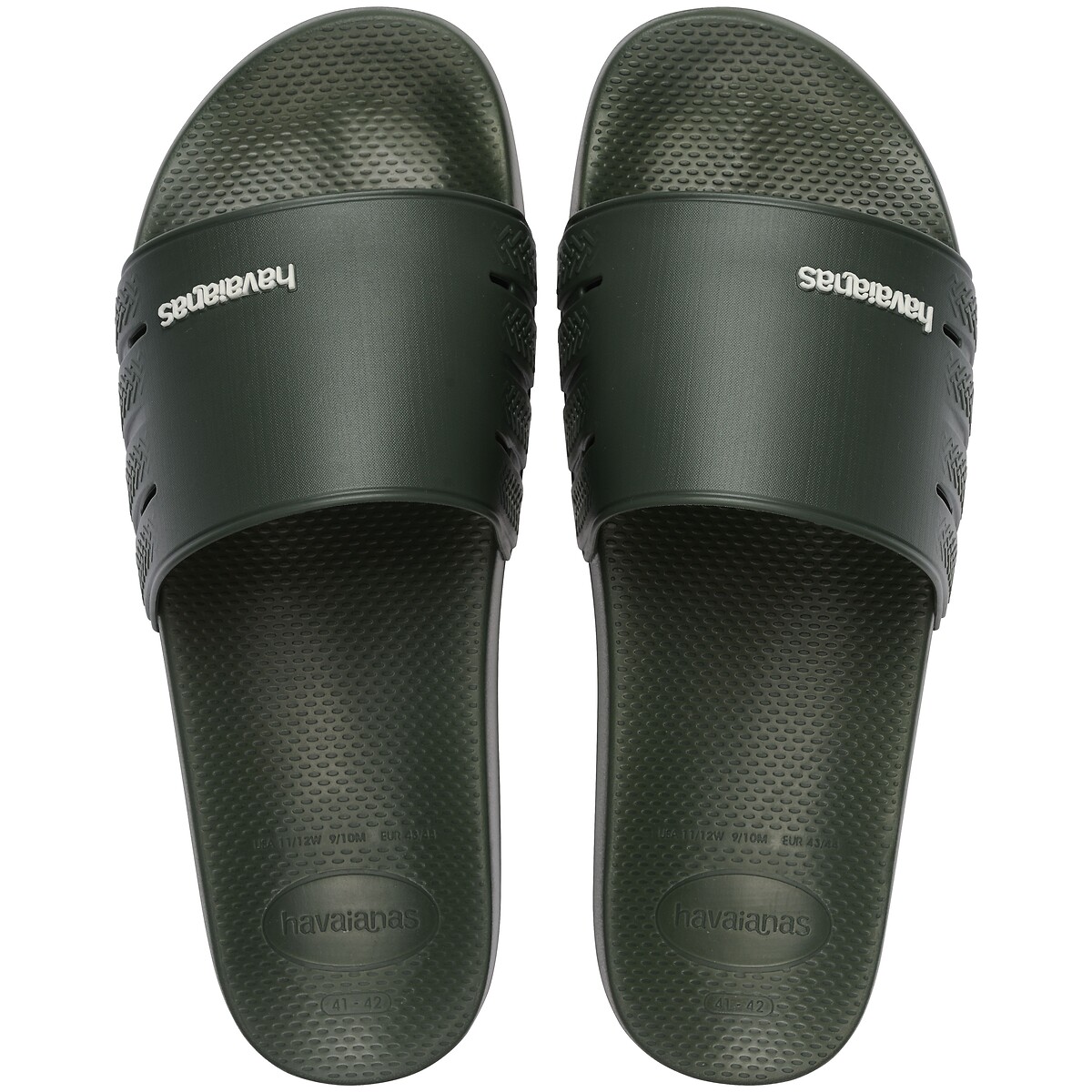 Mules Havaianas Slide Strap kaki, HAVAIANAS
