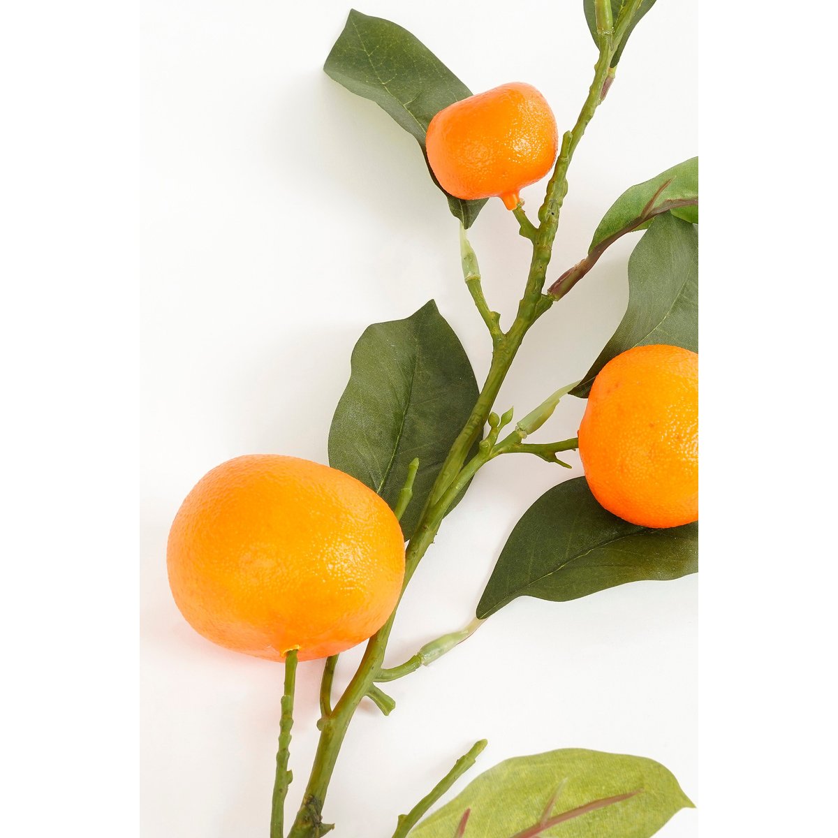 Branche artificielle de citronnier orange, MICA DECORATIONS