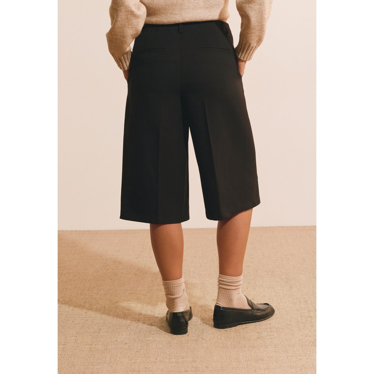 Short bermuda long PENNY noir, ETAM