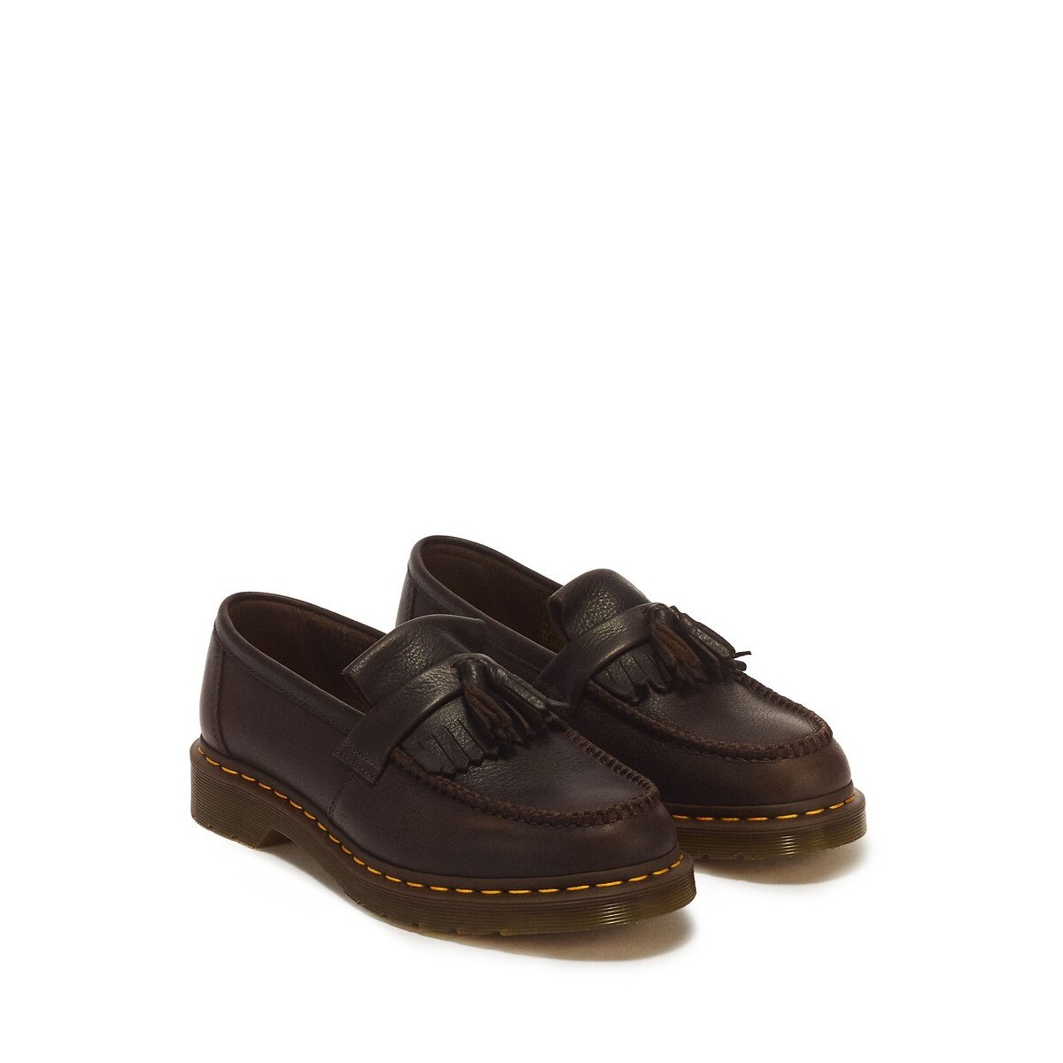 Mocassini in pelle, Adrian YS Ambassador marrone scuro, DR. MARTENS