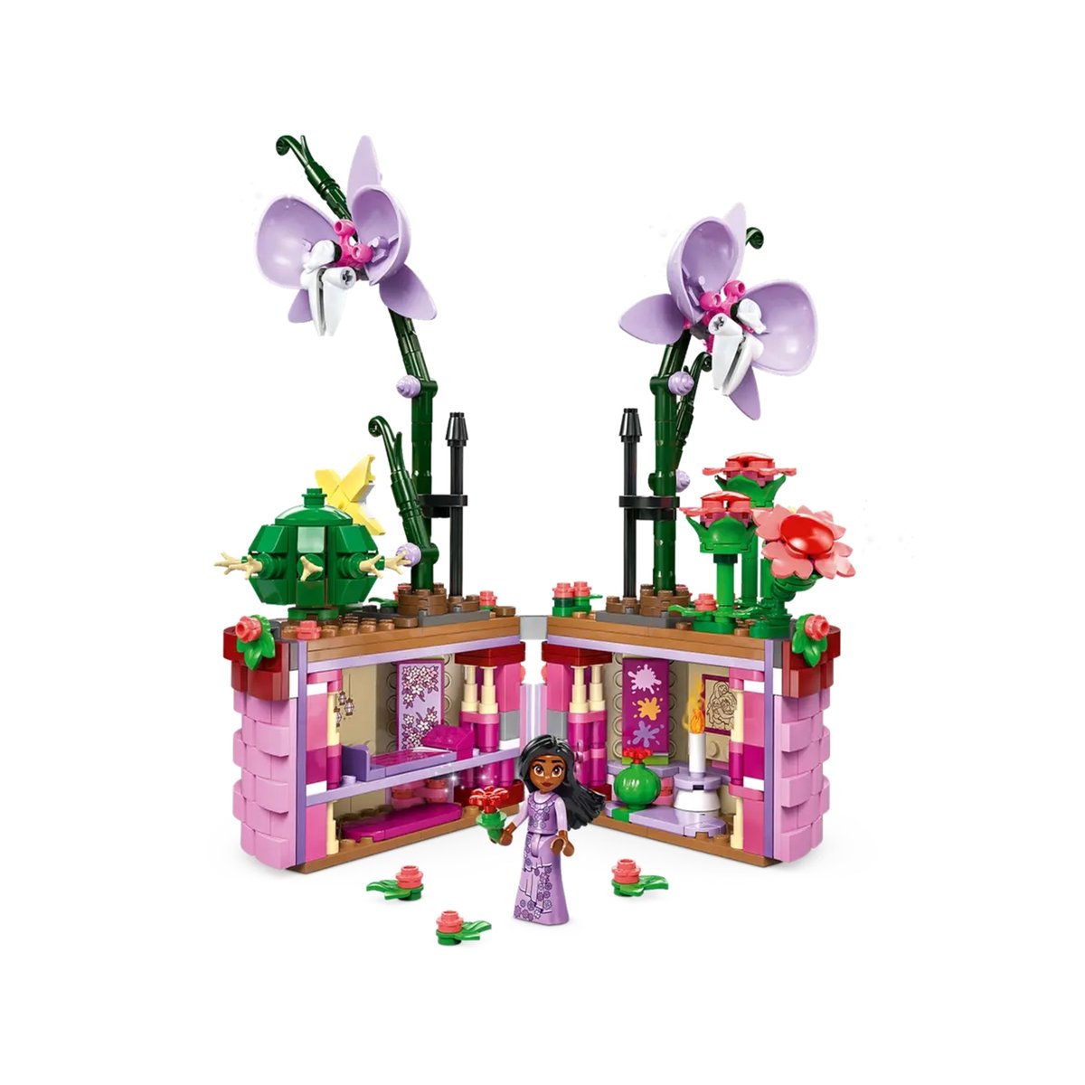 LEGO Disney Encanto : Le pot de fleurs d'Isabela - Set de construction créatif multicolore, LEGO