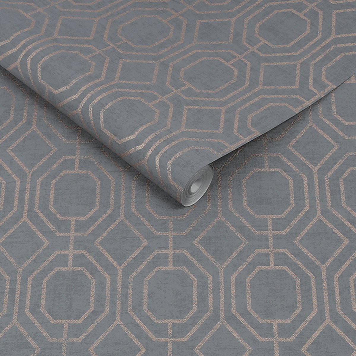 Papier peint Géométrique Luxe gris, SUPERFRESCO EASY
